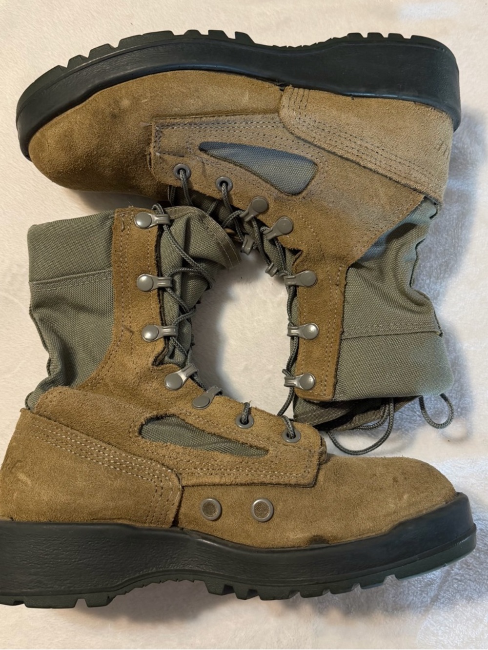 Belleville Women's 600 Hot Weather Military Air Force Boots - Size 6.5 - Tan - Picture 5 of 8